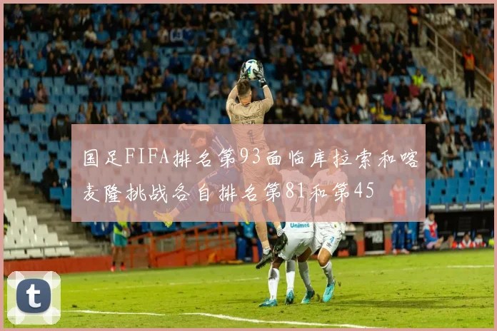 国足FIFA排名第93面临库拉索和喀麦隆挑战各自排名第81和第45